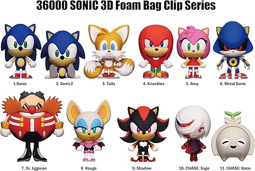 Amazon.co.jp: ソニック3Dフォームバッグクリップ – ブラインドバッグ